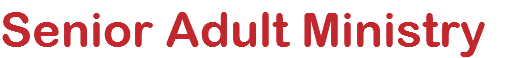 Senior Adult Ministry 