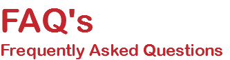 FAQ's Frequently Asked Questions